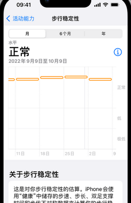 福贡iPhone手机维修如何在iPhone开启'步行稳定性通知'