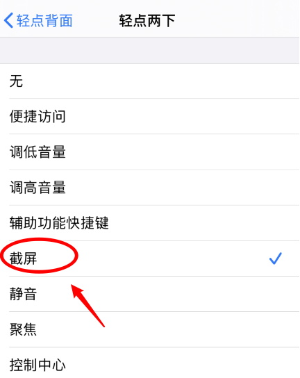 福贡苹果手机维修分享iPhone12如何启用双击截屏 